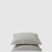 Sunday Morning Marcel Linen Pillowcases (Pair) - Dove - Grey - KING