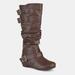 Journee Collection Journee Collection Women's Tiffany Boot - Brown - 9