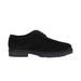 Burton Mens Suede Chunky Heel Derby Shoes - Black - 9