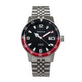 Heritor Watches Heritor Automatic Dominic Bracelet Watch w/Date - Black