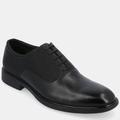 Vance Co. Shoes Vincent Plain Toe Oxford Shoe - Black - 13