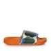 Regatta Womens/Ladies Orla Kiely Floral Moulded Footbed Sliders - Orange