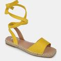 Journee Collection Women's Tru Comfort Foamâ„¢ Emelie Sandal - Yellow - 8