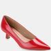 Journee Collection Women's Celica Wide Width Pump - Red - 8