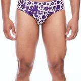 Boardies Cheetah Swim Brief - Purple - XL