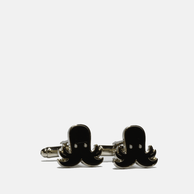 Curated Basics Octopus Cufflinks - Black