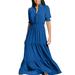 London Times Carly Dress - Blue - 0