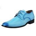 LIBERTYZENO Blacktown Leather Oxford Style Dress Shoes - Blue - 10