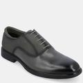 Vance Co. Shoes Vincent Plain Toe Oxford Shoe - Grey - 10.5