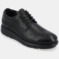 Vance Co. Shoes Ramos Wingtip Hybrid Dress Shoe - Black - 13