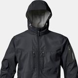 Stormtech Stormtech Mens Premium Epsilon H2xtreme Water Resistant Breathable Jacket (Black) - Black - 5XL