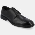 Vance Co. Shoes Kimball Wide Width Plain Toe Dress Shoe - Black - 9