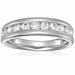 Vir Jewels 1/2 Cttw Diamond Wedding Band For Women, Comfort Fit Diamond Wedding Band In 14K White Gold Channel Set - White - 5.5