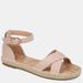 Journee Collection Women's Wide Width Lyddia Sandal - Pink - 7