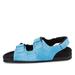 Roam Velcro Sandal - Azure Snake - Blue