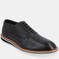 Vance Co. Shoes Weber Plain Toe Hybrid Dress Shoe - Black - 8.5