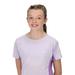 Regatta Childrens/Kids Takson III Marl T-Shirt - Pastel Lilac/Light Amethyst Marl - Purple - 9-10 YEARS