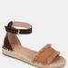 Journee Collection Journee Collection Women's Tru Comfort Foam Tristeen Sandal - Brown - 7.5