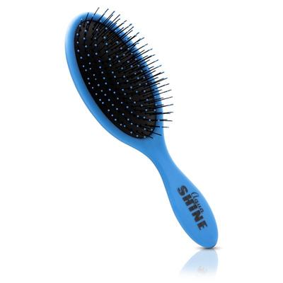 ISO Beauty AquaShine Wet & Dry Soft-Touch Paddle Hair Brush - Blue