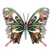 Next Innovations Large Butterfly Metal Wall Art Multi Color - Yellow