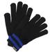Regatta Mens Davion II Winter Gloves - Black/Bright Royal Blue - Black - L/XL
