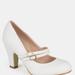 Journee Collection Journee Collection Women's Windy Pump - White - 7