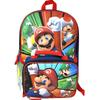 Accessory Innovations Super Mario 16 Inch Backpack And Lunch Bag Set