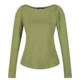 Regatta Womens/Ladies Lakeisha Long-Sleeved T-Shirt - Green Fields - Green - 16