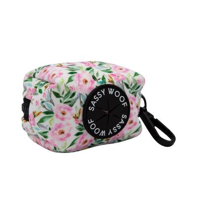 Sassy Woof Waste Bag Holder - Magnolia - Pink