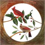 Next Innovations Cardinals Scene Metal Wall Art - Red