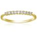 Vir Jewels Round Diamond Wedding Band For Women With 14k Gold 9 Stones Set - Gold - 5