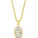 Sterling Forever Soraya Pendant - Gold