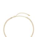 Ettika Single Freshwater Pearl 18K Gold Plated Link Necklace - Gold - ONE SIZE