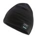 Fresh Fab Finds Wireless Beanie Headphone Hat - V4.2, Noise Cancellation, Stereo Earphones, Unisex, Warm Knit Winter Cap, Mic, Ski Running - Black