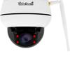 JideTech 5MP PTZ IP66 Weatherproof Outdoor Dome Surveillance WiFi Camera With 5X Optical Zoom - White