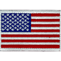 Jupiter Gear Tactical Usa Flag Patch With Detachable Backing - Red