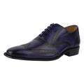 LIBERTYZENO Aaron Leather Oxford Style Dress Shoes - Purple - 11