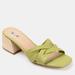 Journee Collection Journee Collection Women's Moree Pump - Green - 6.5