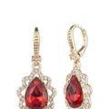 Marchesa Poised Drop Earring - Red - OS