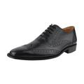 LIBERTYZENO Aaron Leather Oxford Style Dress Shoes - Black - 10