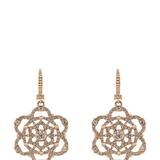 Marchesa Drop Floral Earrings - White - ONE SIZE ONLY