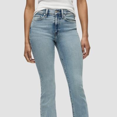Hudson Jeans Barbara High-Rise Bootcut Jean With S...