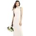 After Six Bow-Neck Open-Back Trumpet Gown - 6827 - White - 2