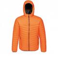 Regatta Regatta Mens Acadia II Hooded Jacket (Pastel Orange/Jet Black) - Orange - S