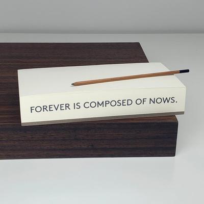Wms&Co Artist & Writer Quote Pads - FOREVER IS COM...