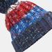 Beechfield Womens/Ladies Corkscrew Pom Pom Beanie - Chilli Blues - Blue - ONE SIZE