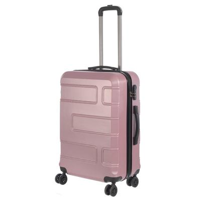 Nicci 24" Medium Size Luggage Deco Collection - Pink