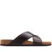 Base London Mens Cancun Crossover Sandals - Brown - Brown - 10