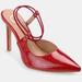 Journee Collection Journee Collection Women's Gracelle Pump - Red - 6