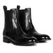Saint G Santina Black Leather Chelsea Boots - Black
